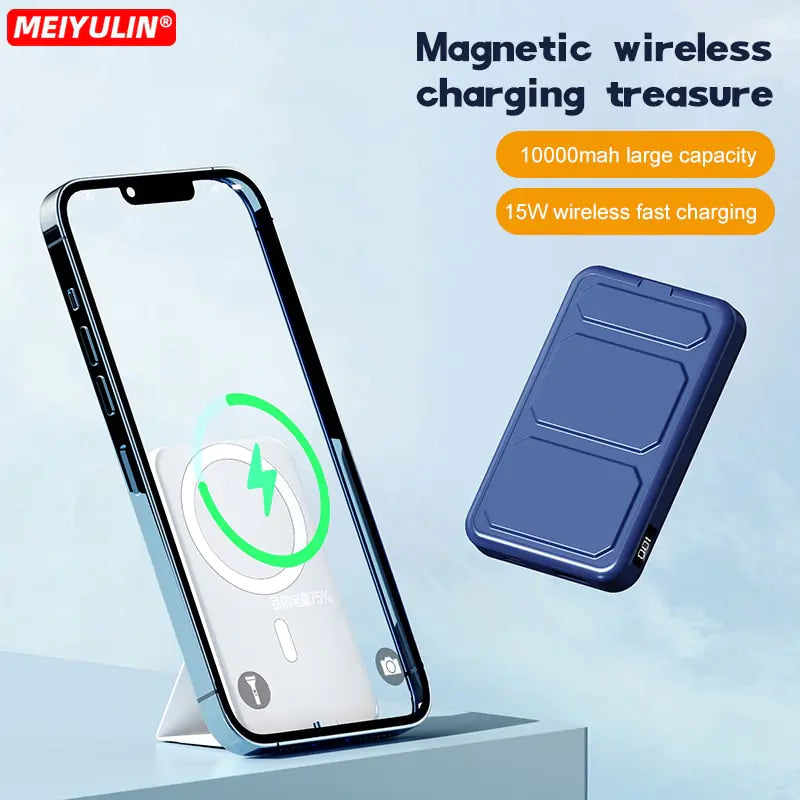 Magnetische Wireless Powerbank 10000mAh mit Stand