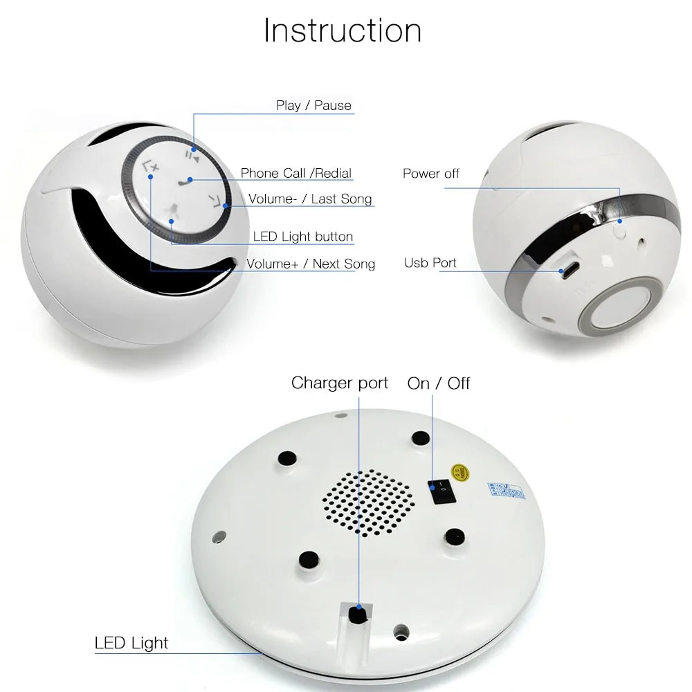 Magnetisch Schwebender Bluetooth Lautsprecher – Klang und Magie vereint